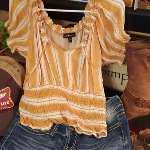Derek Heart Top Womens Size M